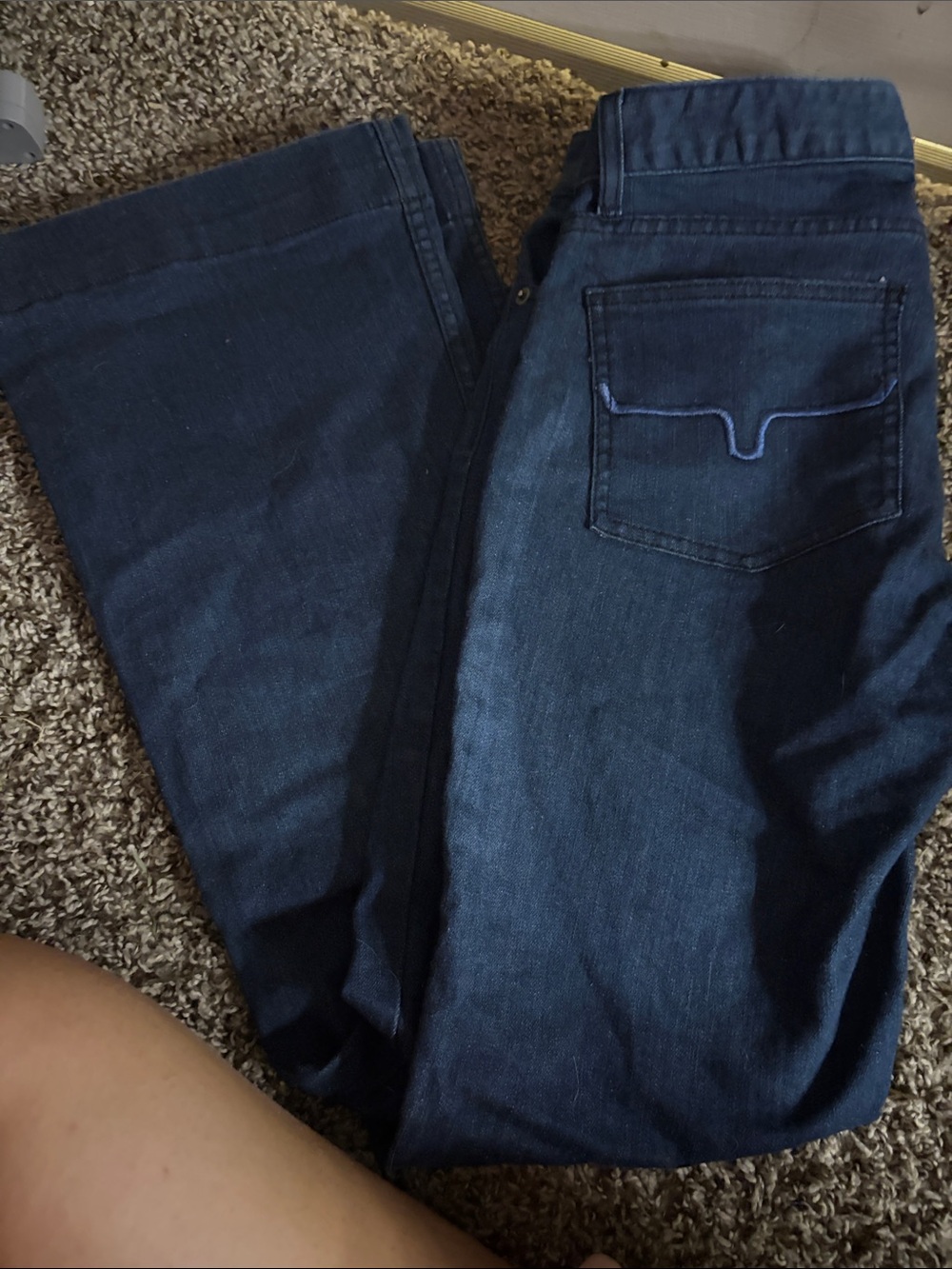 Kimes Ranch Dark Indigo Flare Jeans